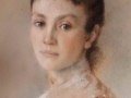 Portret kobiety. E. von Otterstedt 1903r.