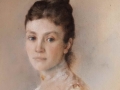 Portret kobiety. E. von Otterstedt 1903r.