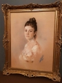 Portret kobiety. E. von Otterstedt 1903r