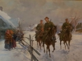 Ułani z dziewczętami - Ignacy Zygmuntowicz (1875 Warszawa - 1947 Łódź)