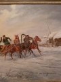 Aukcyjne malarstwo Trojka H. Riedmann