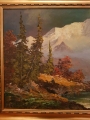 Wieczór na szczycie góry Jungfrau Hans Kaluske