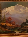 Wieczór na szczycie góry Jungfrau Hans Kaluske