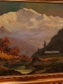Wieczór na szczycie góry Jungfrau Hans Kaluske