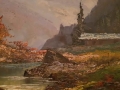 Wieczór na szczycie góry Jungfrau Hans Kaluske