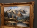 Widok na Zugspitze z doliny Loisach. J.E. Lemke.