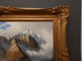 Widok na Zugspitze z doliny Loisach. J.E. Lemke.