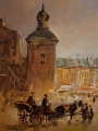 Kraków Plac Mariacki . Aleksander Kost