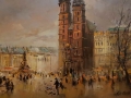 Kraków Plac Mariacki . Aleksander Kost