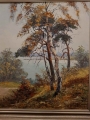 Jesienny poranek nad jeziorem. Hans Kaluske