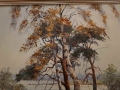 Jesienny poranek nad jeziorem. Hans Kaluske