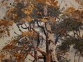 Jesienny poranek nad jeziorem. Hans Kaluske