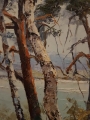Jesienny poranek nad jeziorem. Hans Kaluske