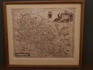 Mapa XVII w.   Silesia Ducatus