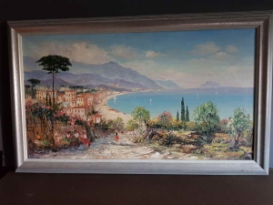 Piękna zatoka w Alassio.
