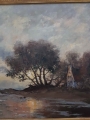 Zachód słońca nad morzem Ch. Stemmeler