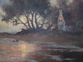 Zachód słońca nad morzem Ch. Stemmeler
