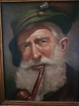 Portret dziadka z fajką