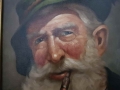 Portret dziadka z fajką