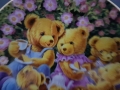 Talerz dekoracyjny ''Teddy i jego przyjaciele''