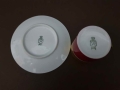 Piękna porcelanowa filiżanka do mokki