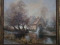 Stary młyn nad rzeką. Ch. Stemmeler