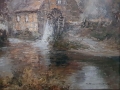Stary młyn nad rzeką. Ch. Stemmeler