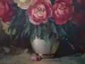 Barwne piwonie w wazonie Eduard Nowak