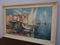 Łodzie w błękitnej lagunie. Walter Prescher v. ED