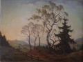 Uroczy krajobraz P.H. OLBRICH 1945r