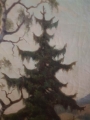 Uroczy krajobraz P.H. OLBRICH 1945r