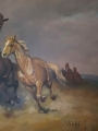 Konie w galopie Janos Viski