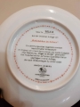 Rudziki na śniegu Talerz porcelanowy