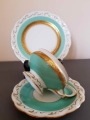 Porcelana Konigszelt Śniadaniowe trio