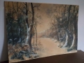 Las w zimowej scenerii P.H. Janowitz
