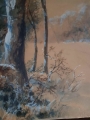 Las w zimowej scenerii P.H. Janowitz
