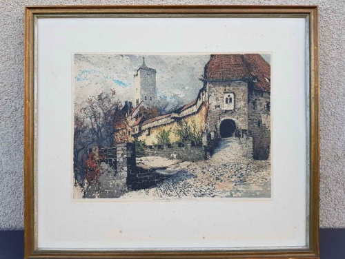 Luigi Kasimir Średniowieczny zamek Wartburg
