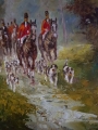 Wyjazd na polowanie Władimir Grechow 1917* Moscau