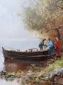 Wędkarze nad jeziorem Ingfried Paul Henze - Morro