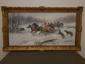 Afanasij  Schełoumoff  *1892  Napad  wilków