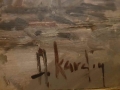 Uliczka Malarzy Alexander Kardin ( Austria 1917-1994 )