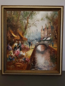 Kwiaciarki  nad  kanałem    Christian Jereczek