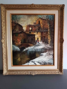 Zima  w  mieście   Ingfried Henze -Morro