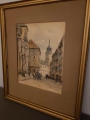 Warszawa Widok na Zamek Królewski