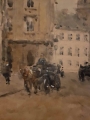Warszawa Widok na Zamek Królewski