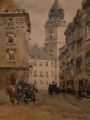 Warszawa Widok na Zamek Królewski