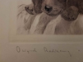 Kurt Meyer Eberhardt Dwa Jamniczki Oryginalna Litografia