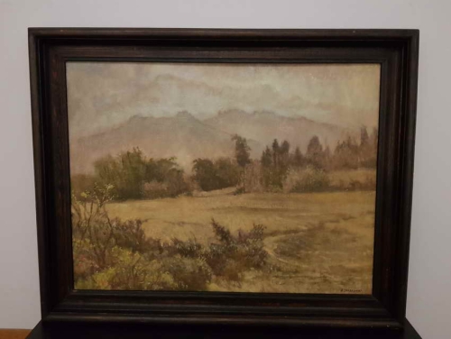 Pejzaż podgórski Stefan Chabrowski