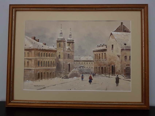 Widok na kościół św. Ducha Tadeusz Radwan