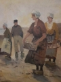 Bruno Juttner Marynistyczny obraz olejny